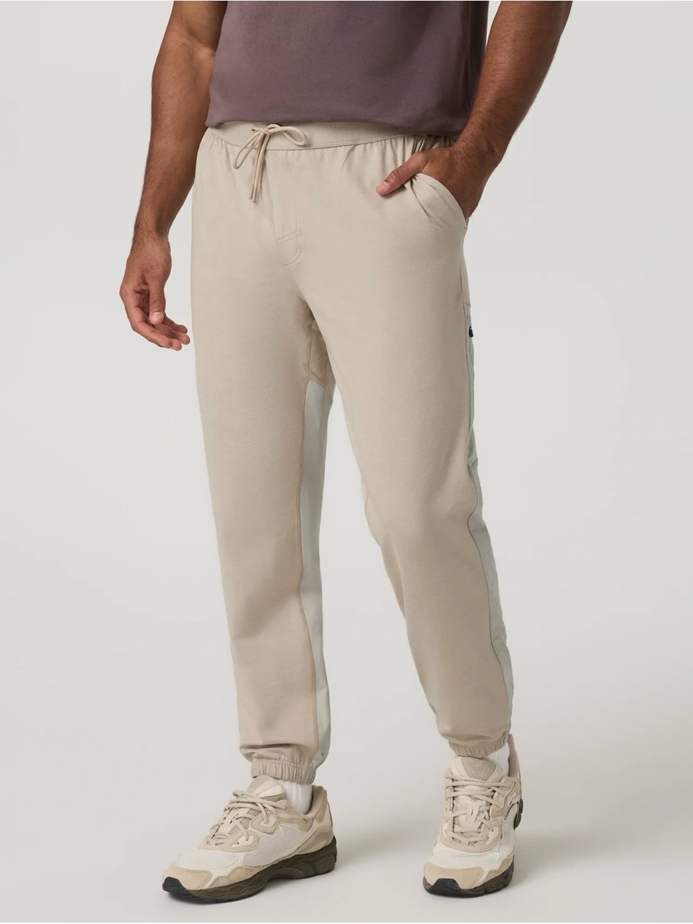 Vuori Coronado Sweatpants Light Grey Men’s Large Casual Comfy Athletic Loose Fit